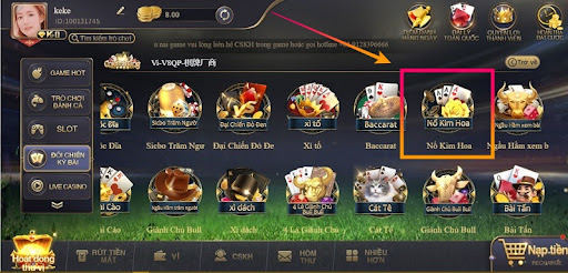 Giới thiệu game nổ kim hoa sảnh chiến thắng