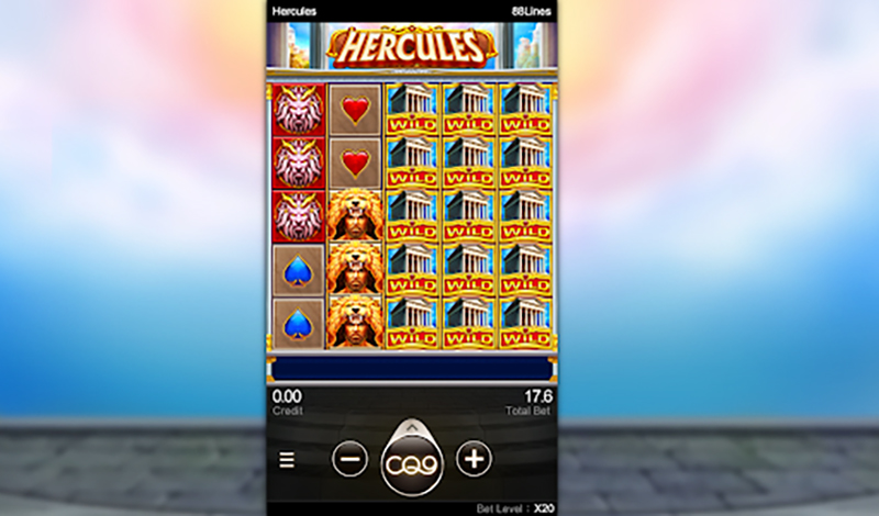 Giao diện Hercules CFUN68 tại sảnh game CQ9