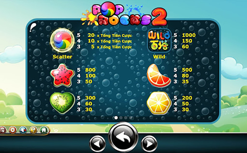 Cách chơi Slot game Pop Rock 2 CFUN68