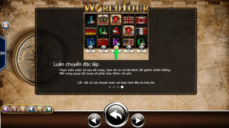 Mẹo chơi Slot game World Tour CFUN68