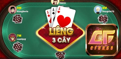 Liêng game bài siêu hot tại cfun68