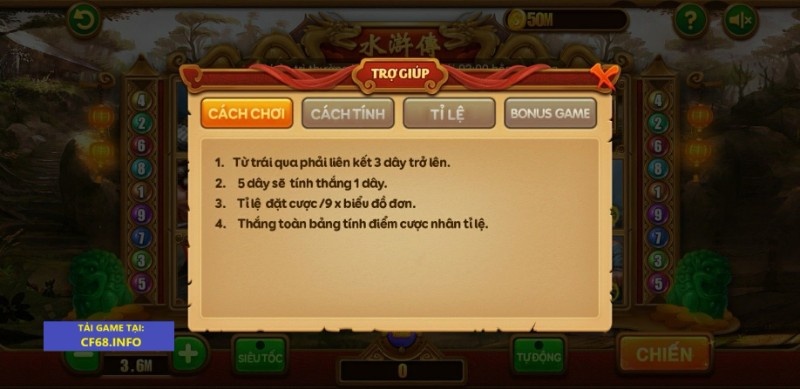 Game Thủy Hử luôn hỗ trợ người chơi mới hết mình( Ảnh: internet)