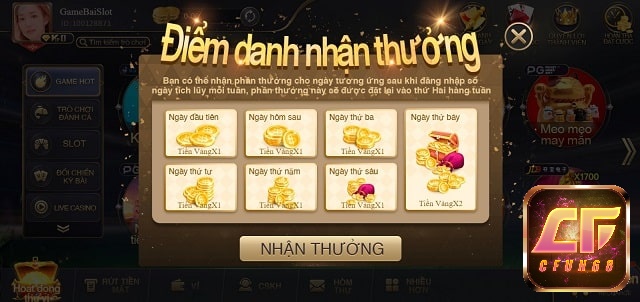 Hướng dẫn nhan code tại Cfun68