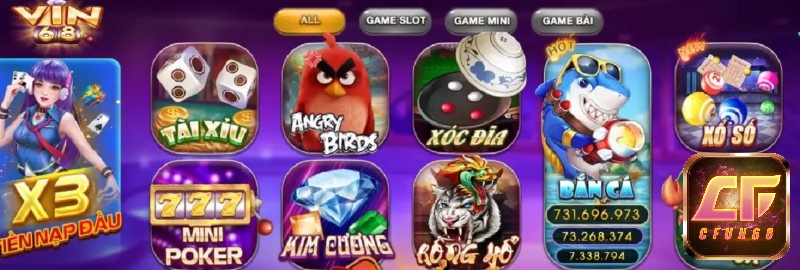 Đánh giá về chất lượng dịch vụ của cổng game vin 68