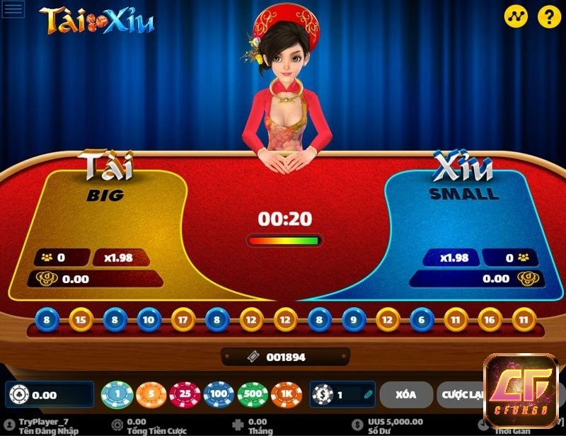  Game tài xỉu online