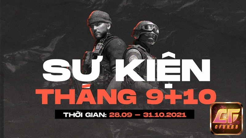 Sự kiện Cf tháng 9 + 10