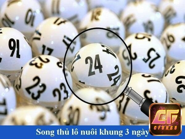 Nuôi song thủ lô khung 3 ngày hiệu quả giúp người chơi dành được số tiền thưởng lớn