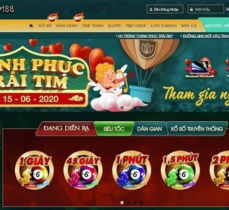 Vao loto188 – Trải nghiệm kho game siêu khủng, thưởng cao