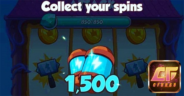 Nhận và tặng spin, vàng free mỗi ngày tại Coin Master