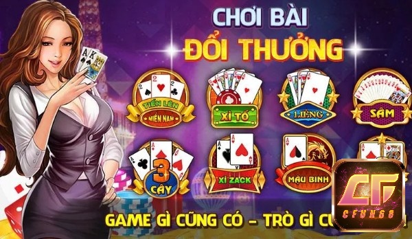 Một số cổng game tiến lên miền nam đổi thưởng dành cho người chơi