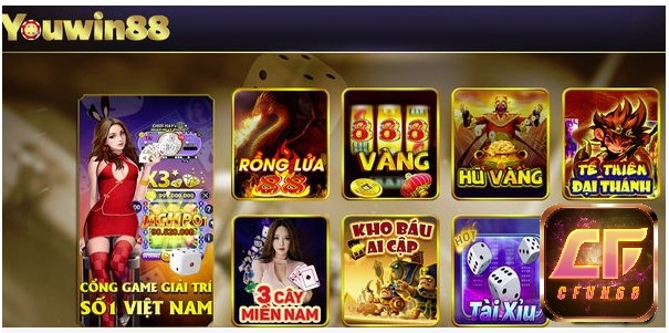 Các trò chơi siêu hot tại cổng game Yowin