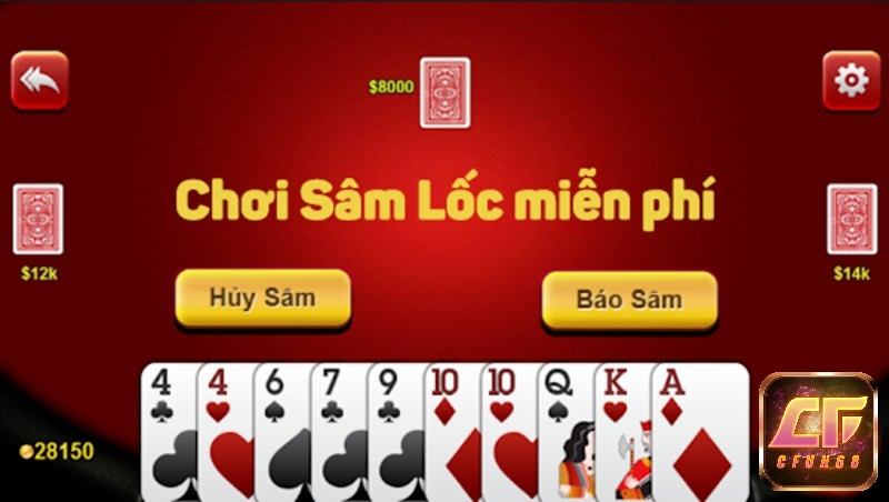 Luật chơi của game sâm lốc