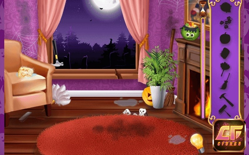 Giới thiệu game trang tri nha halloween