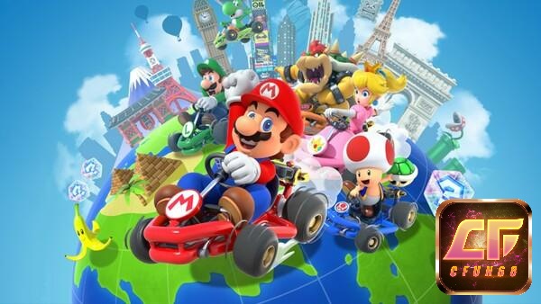 Mario Kart Tour mở ra một loạt các cuộc đua ô tô hấp dẫn, thú vị