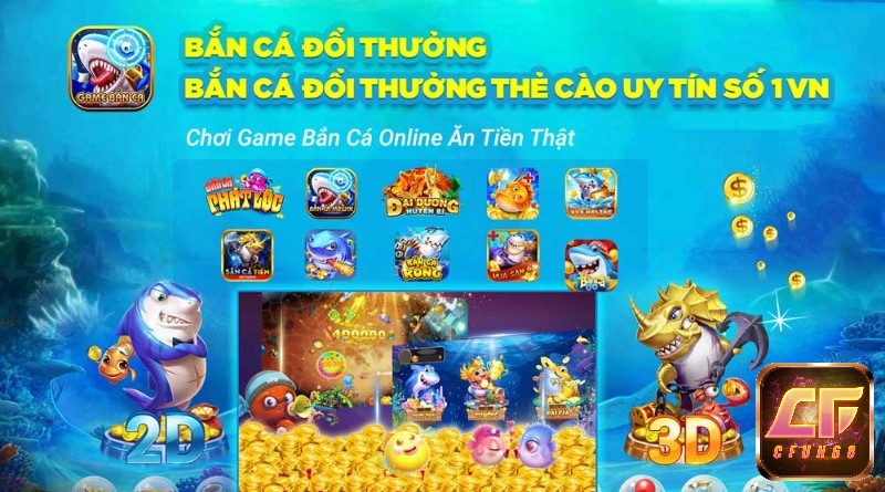 Top game bắn cá đổi thưởng 2020 uy tín nhất