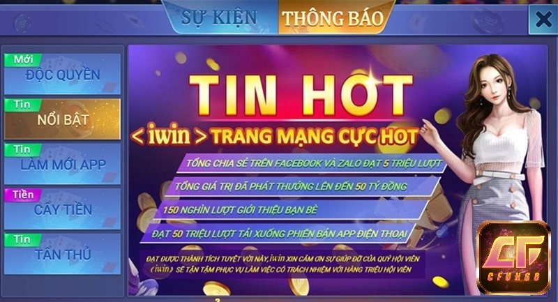 Sự kiện hot khi anh em tải app về máy