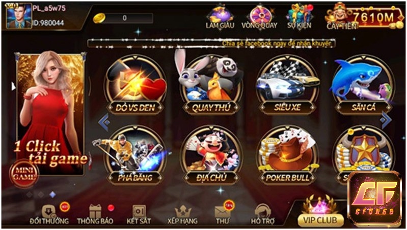 Game bài hấp dẫn tại Twin