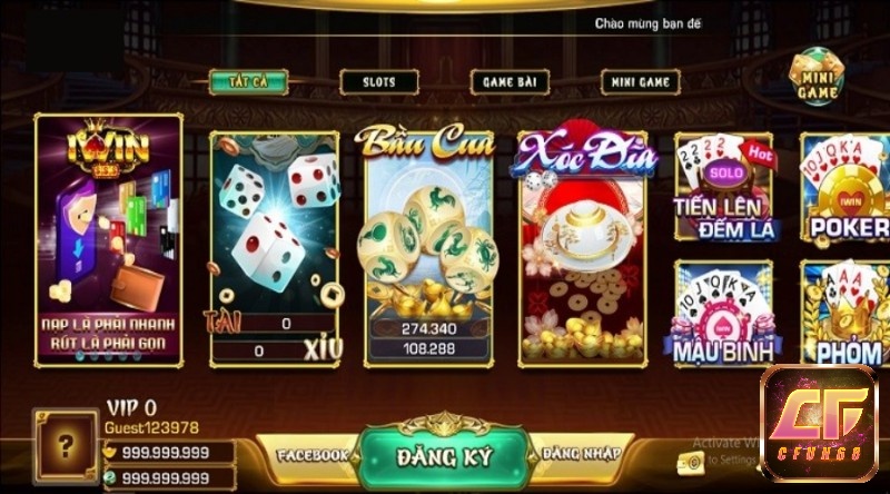 Game IWIN casino – Cùng Cfun68 tìm hiểu các game hot nhất