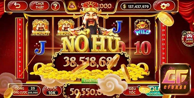 Trải nghiệm game quay hủ uy tín tại nhà cái Cfun68