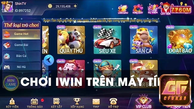 Download iwin cho pc ngay tại đây cùng nhà cái cfun68