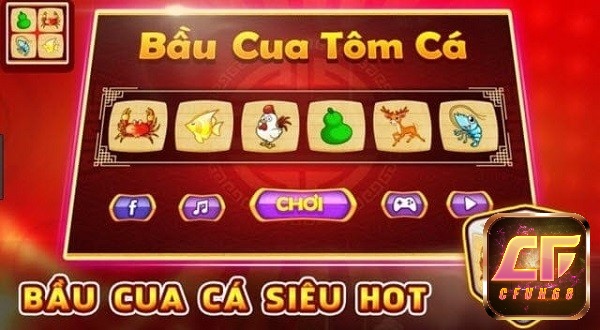 Có những cửa đặt cược trong game bầu cua tôm cá. 