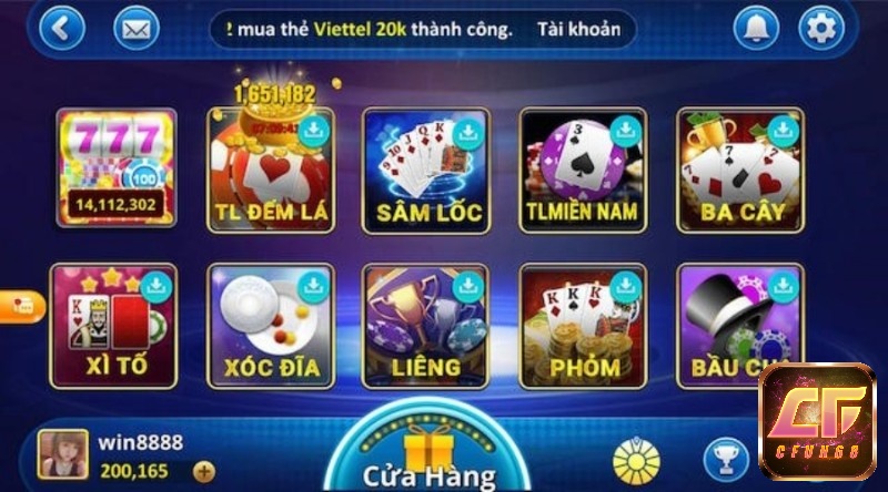 Hệ thống game cược đẳng cấp hàng đầu tại Huwin 88