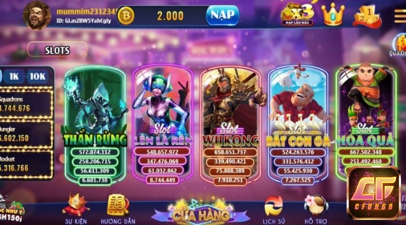 Những game "hot hit" nhất nên trải nghiệm tại Nổ hũ 68