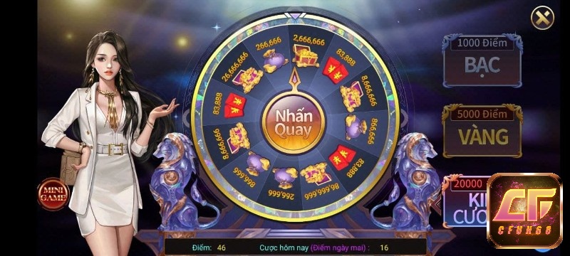 Nhận rất nhiều phần thưởng cực kỳ hấp dẫn khi chơi game