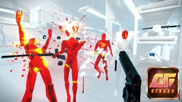 SUPERHOT mang phong cách hành động với lối chơi cực kỳ đơn giản