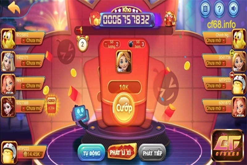 Game bat bom cfun68 – Trò chơi giải trí có thưởng cực hay