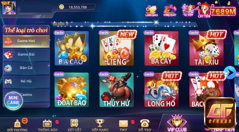 Những game làm nên tên tuổi của sân chơi Iwi.vn