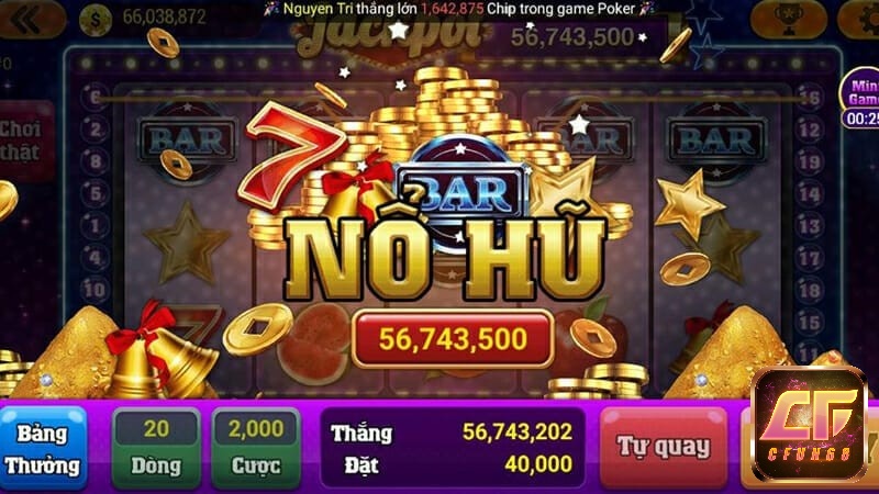 Chơi game nổ hũ uy tín tại nhà cái CFun68