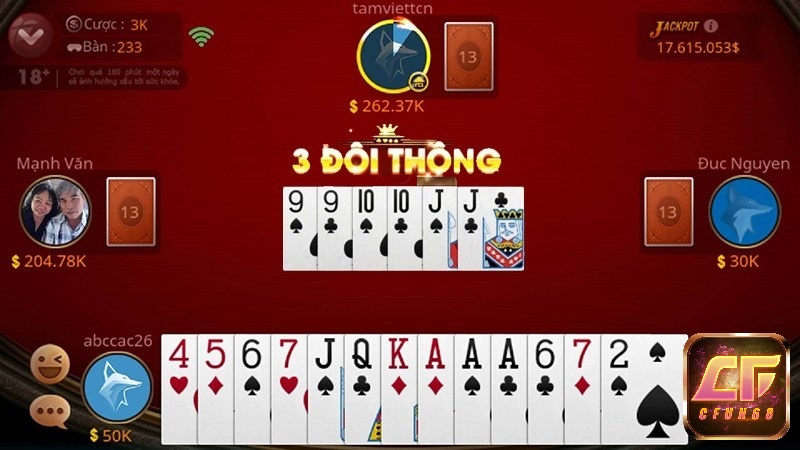 Luật chơi Tiến lên miền Nam tại Iwin Club