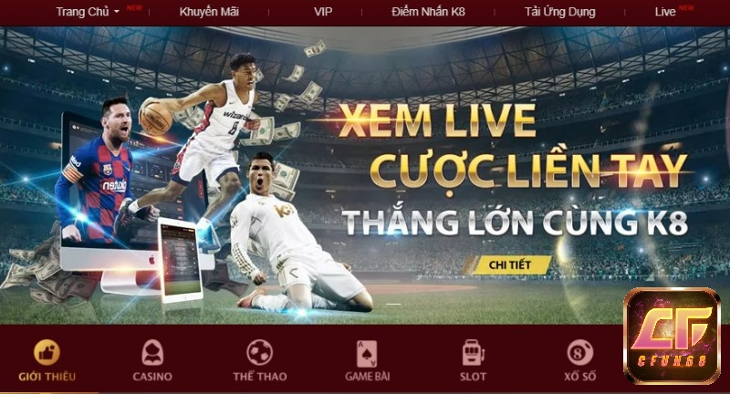 K8 - Các game tài xỉu uy tín.