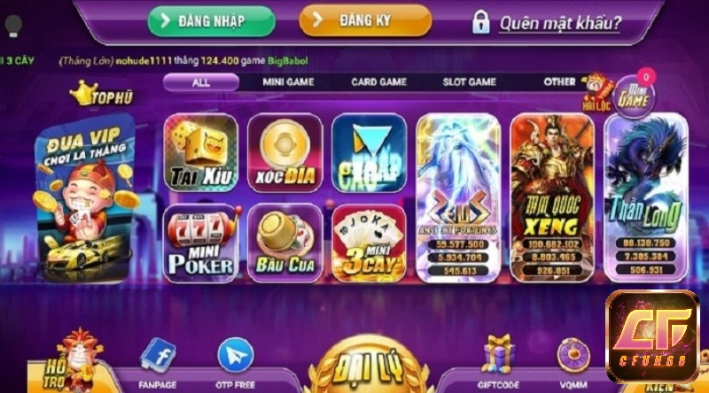 Kho game cược đặc sắc tại sân chơi uy tín Vin 68