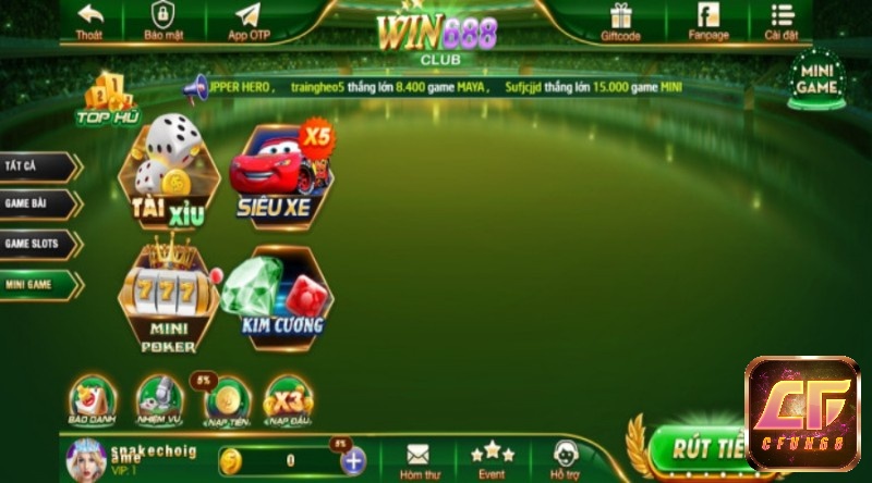 Khám phá kho game siêu hấp dẫn tại Win688 .club