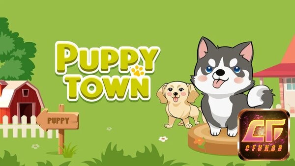 Chơi game kiếm tiền cực hấp dẫn cùng Puppy Town