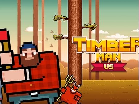 Game chặt cây “Timberman” xả stress cực tốt -Cfun68