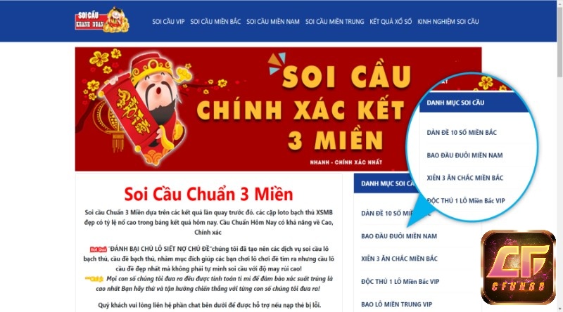 Trang soi cau khanh ngan là trang thông tin cập nhật tin tức về xổ số