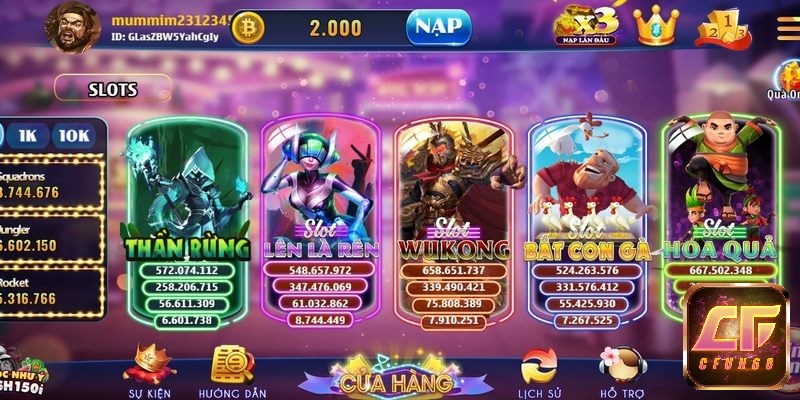 Game khi tải game Nổ hũ 68 đến từ nhiều nhà phát hành nổi tiếng