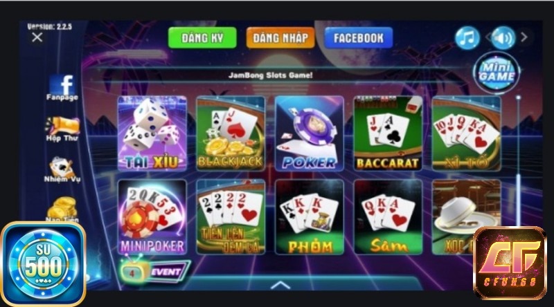 Top game hấp dẫn có thể trải nghiệm khi tai game Su500