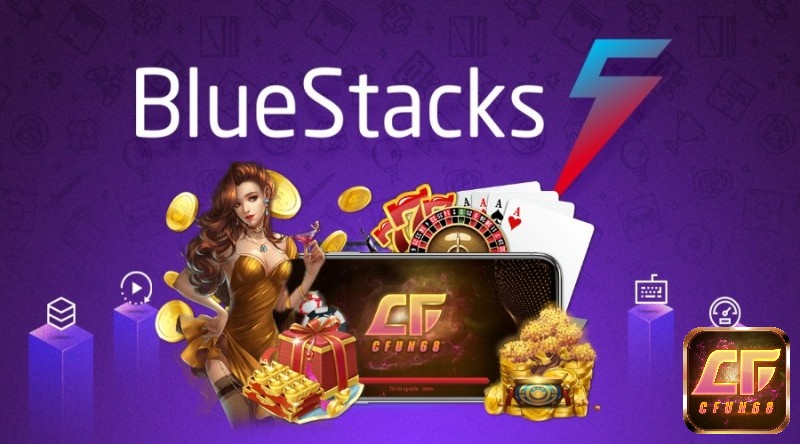 Cai gem Cfun68 trên PC bằng phần mềm giả lập Bluestacks