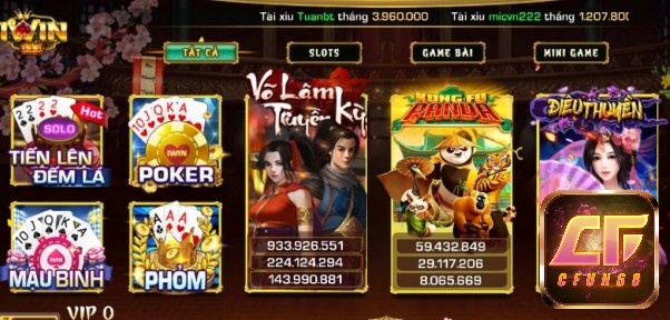 Kho game đa dạng