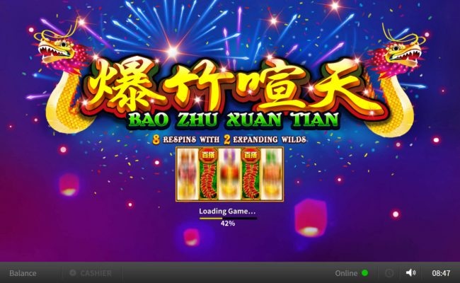 Game BLUE FESTIVAL BAO ZHU XUAN TIAN: Slot từ Skywind