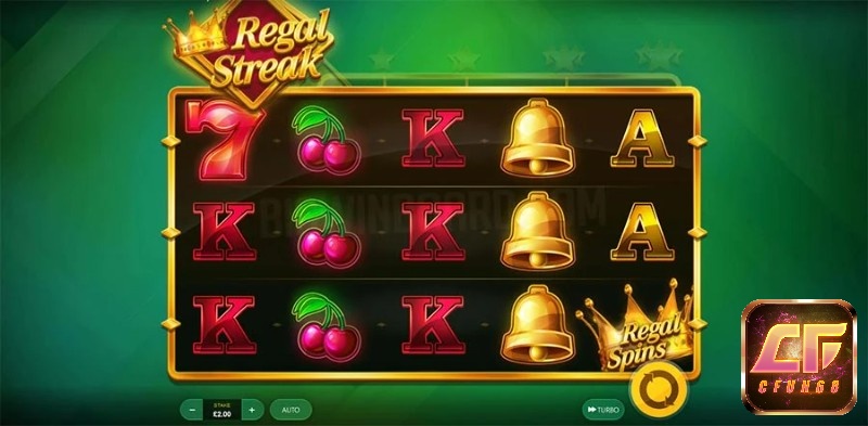 Regal Streak có cách chơi rất đơn giản