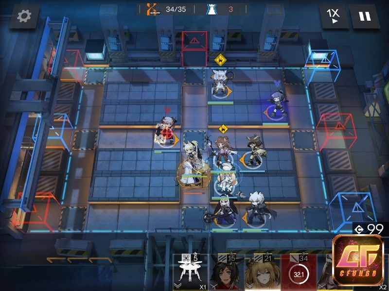 Arknights là một tựa game có giao diện thân thiện với người dùng