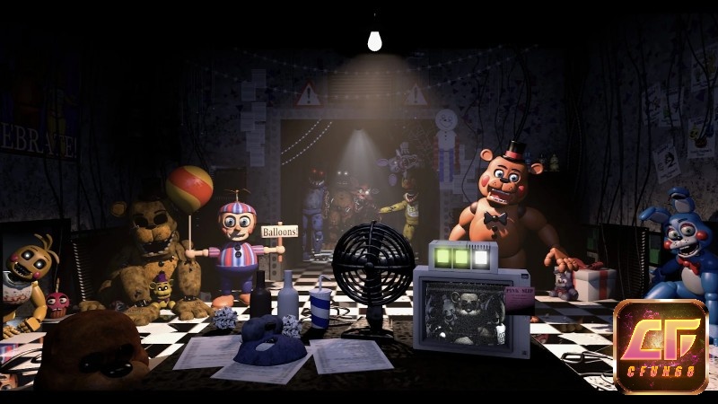 Freddy Fazbear và 2 người bạn của mình