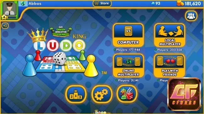 Ludo King cung cấp nhiều chế độ chơi để game thủ thoải mái lựa chọn