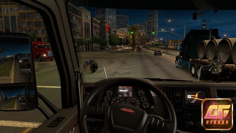 Game American Truck Simulator lái xe tải không thể chân thực hơn