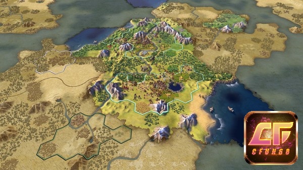 Đồ họa trong game Civilization VI chi tiết và sống động